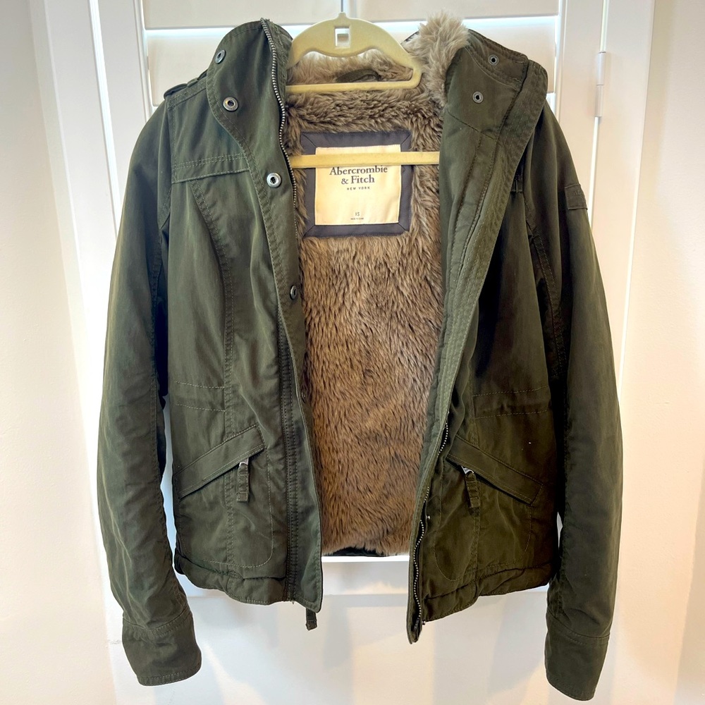 ABERCROMBIE & FITCH Winter Coat Size XS